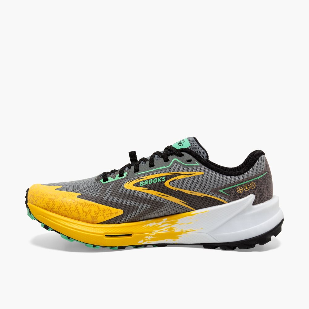 Brooks Catamount 3 Lemon / Olive | 81AGQRYZF