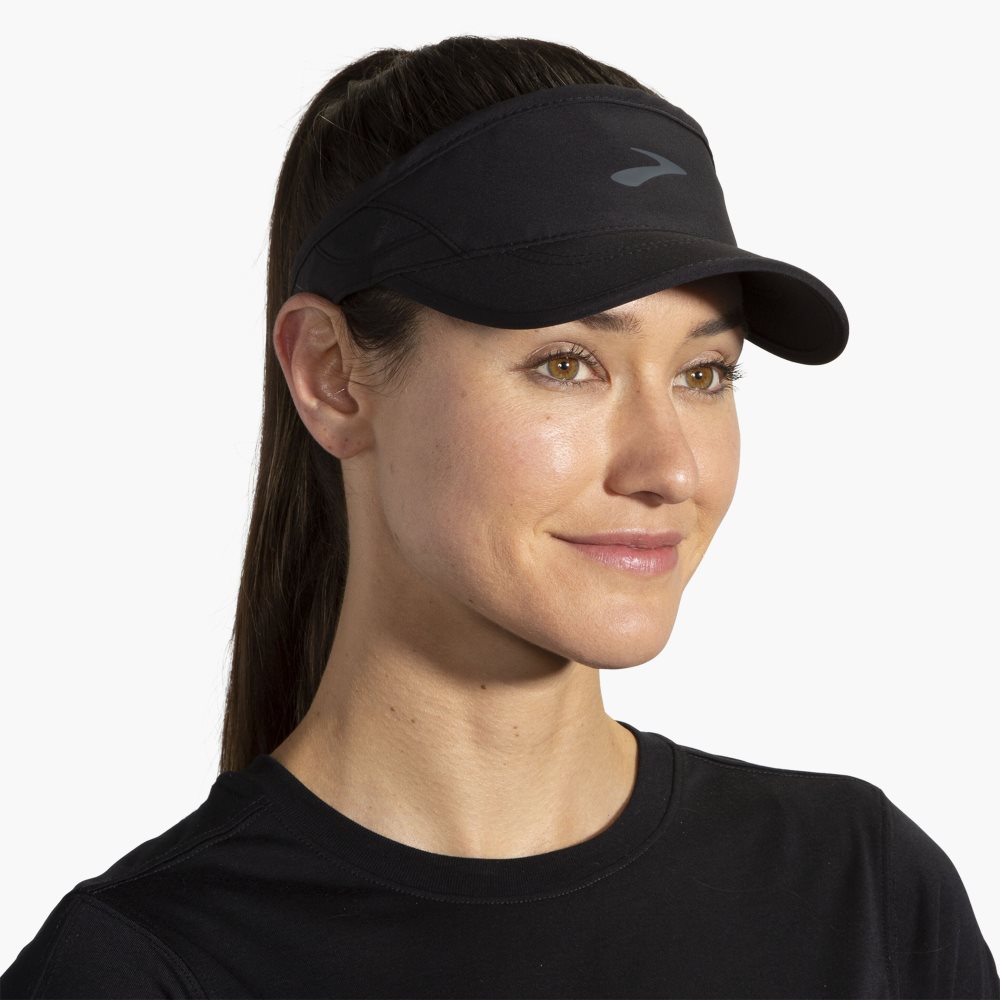 Brooks Chaser Visor Black | 71WGDPFNM