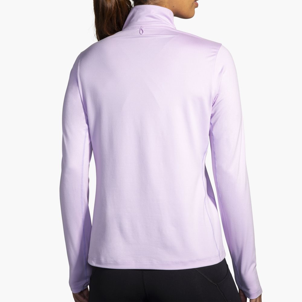 Brooks Dash 1/2 Zip 2.0 Light Purple | 97JQMPEKB