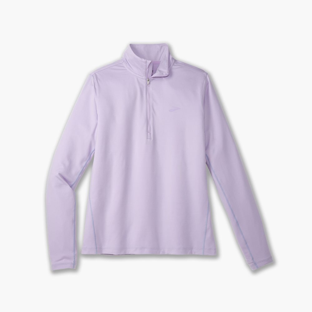 Brooks Dash 1/2 Zip 2.0 Light Purple | 97JQMPEKB