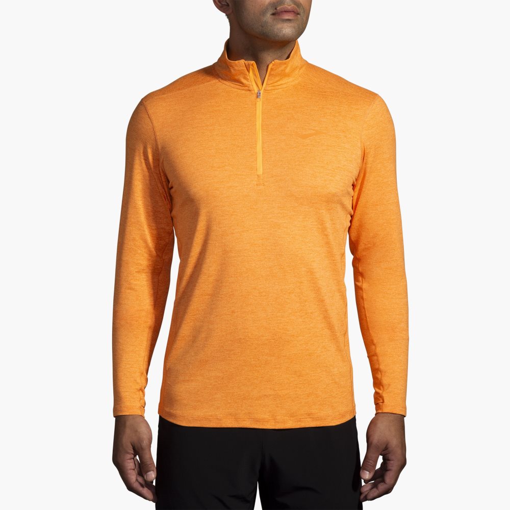 Brooks Dash 1/2 Zip 2.0 Orange | 36WHGRQUT