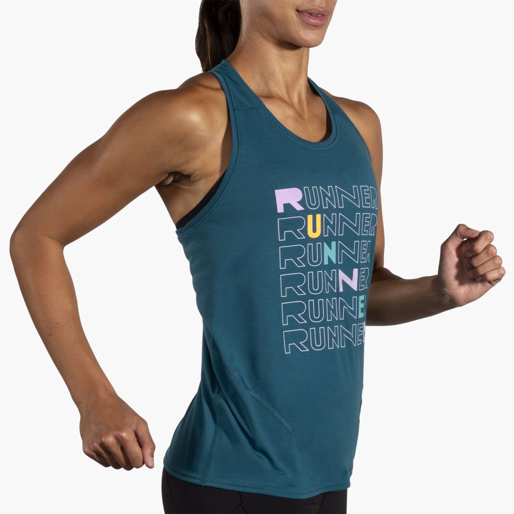 Brooks Distance Tank 3.0 Blue | 29AKVYZNE