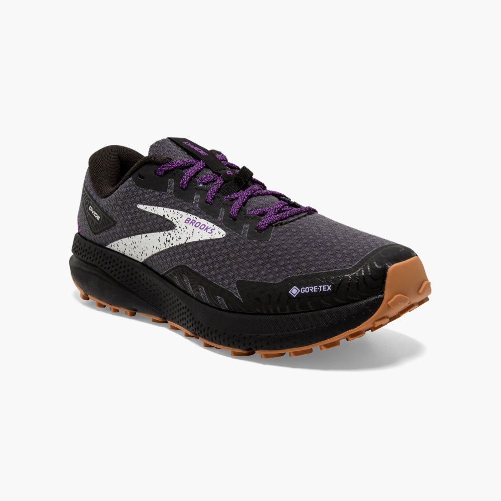 Brooks Divide 4 GTX Black / Purple | 68HFOKXPG