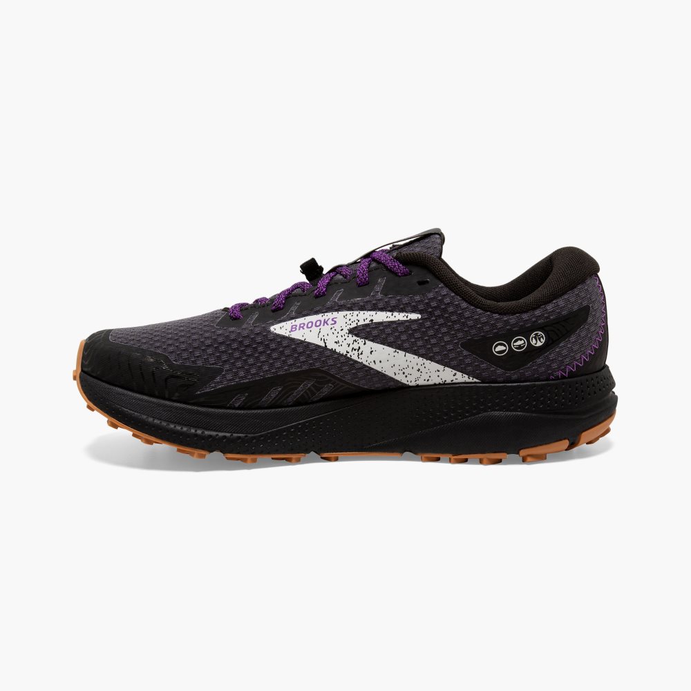 Brooks Divide 4 GTX Black / Purple | 68HFOKXPG