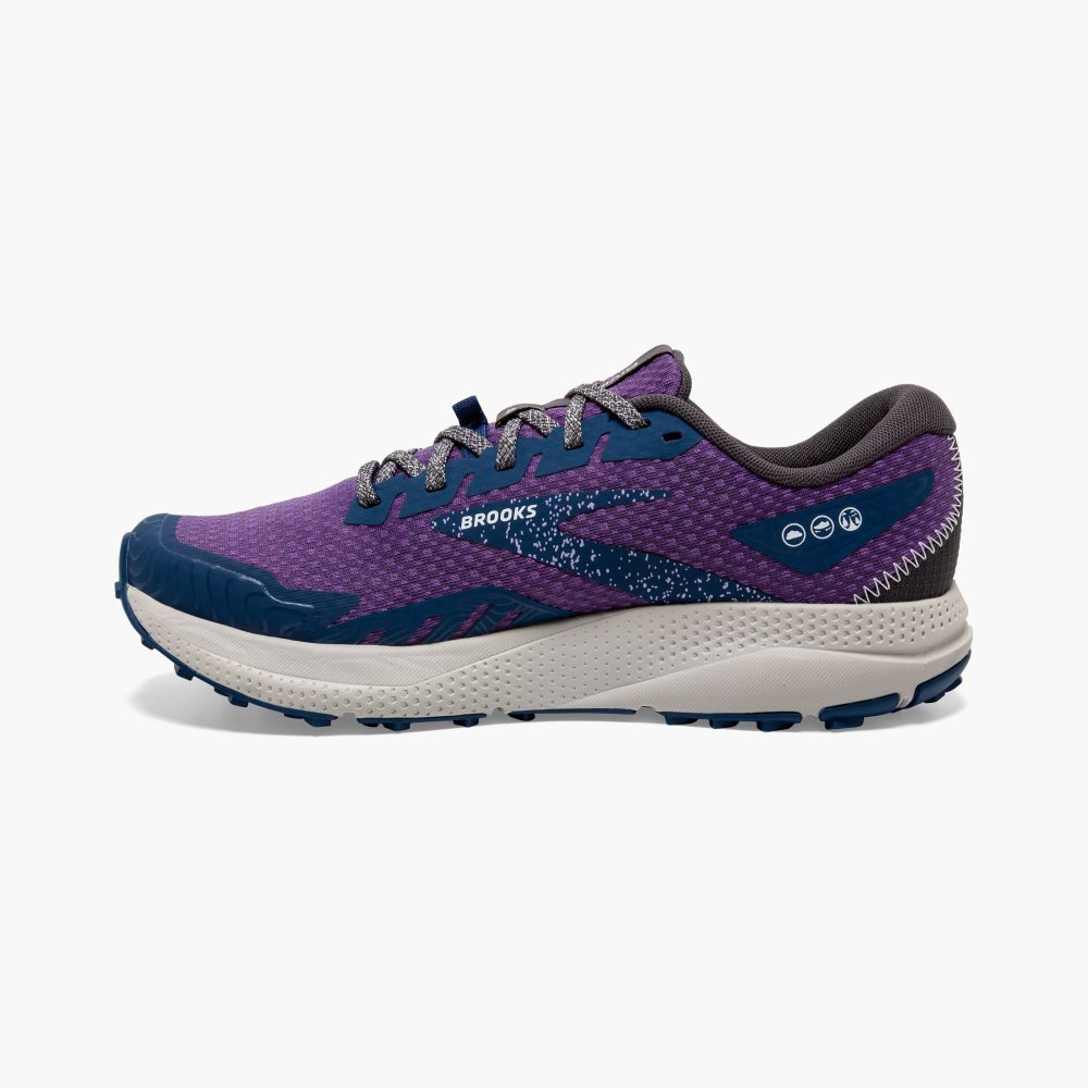 Brooks Divide 4 Purple / Navy | 46VIUASFK