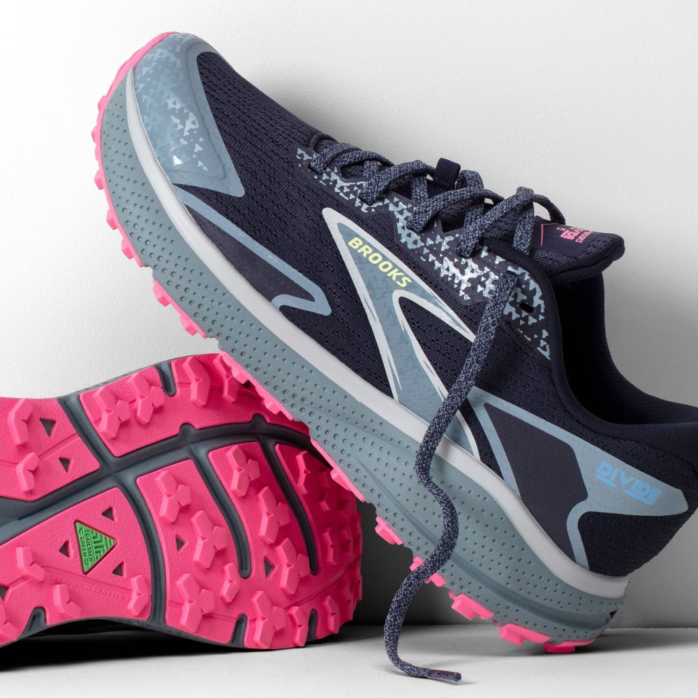 Brooks Divide 5 Navy / Black / Pink | 71VTLOQKE