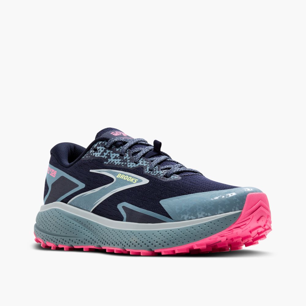 Brooks Divide 5 Navy / Black / Pink | 71VTLOQKE