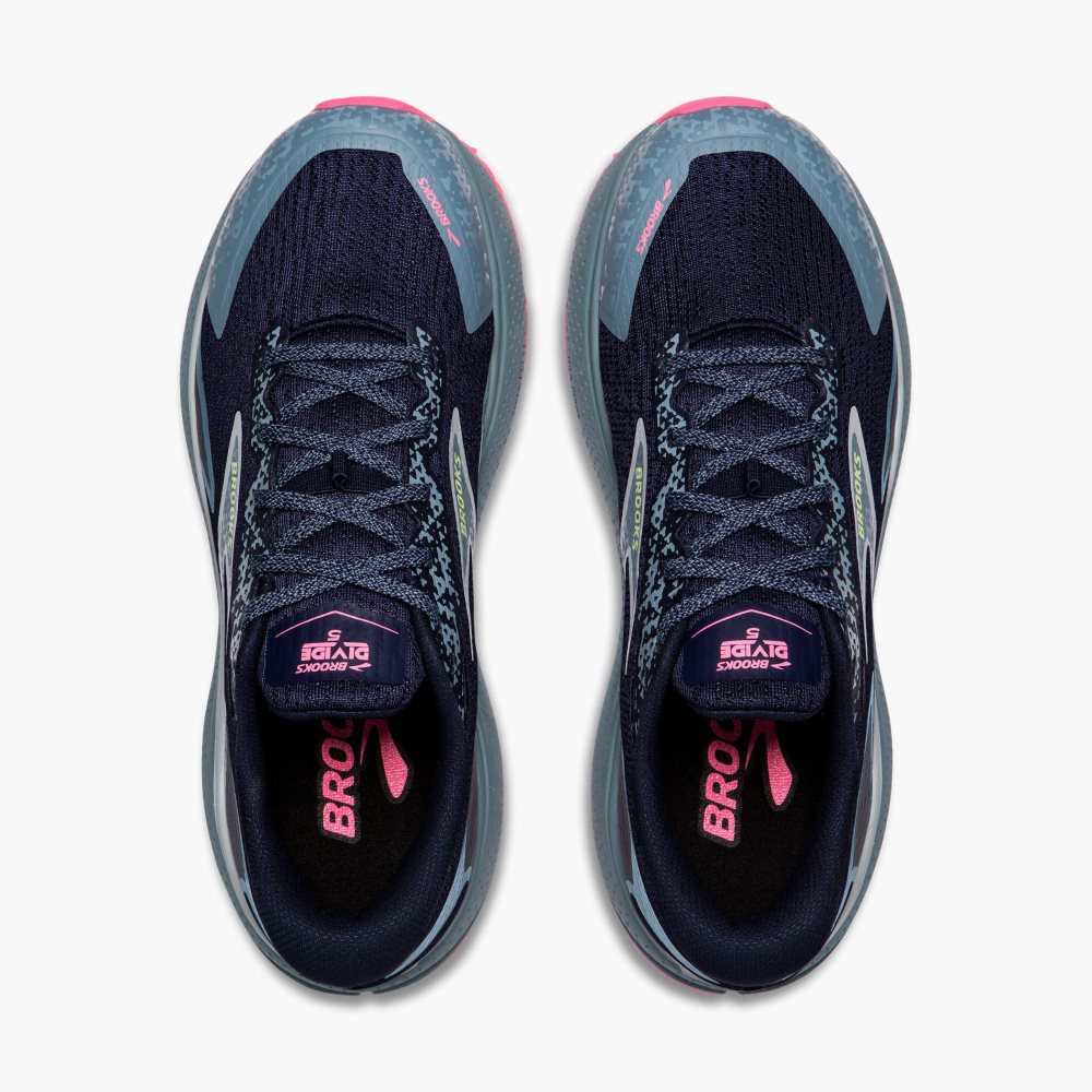 Brooks Divide 5 Navy / Black / Pink | 71VTLOQKE