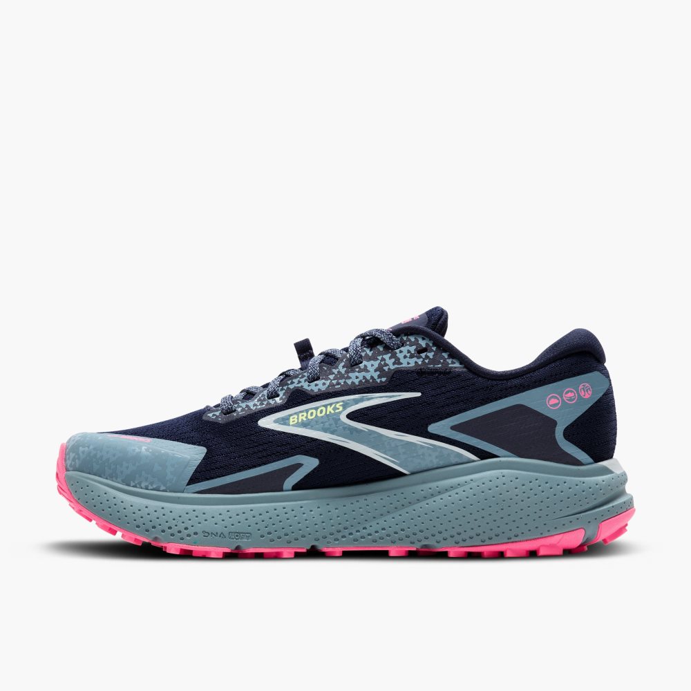 Brooks Divide 5 Navy / Black / Pink | 71VTLOQKE