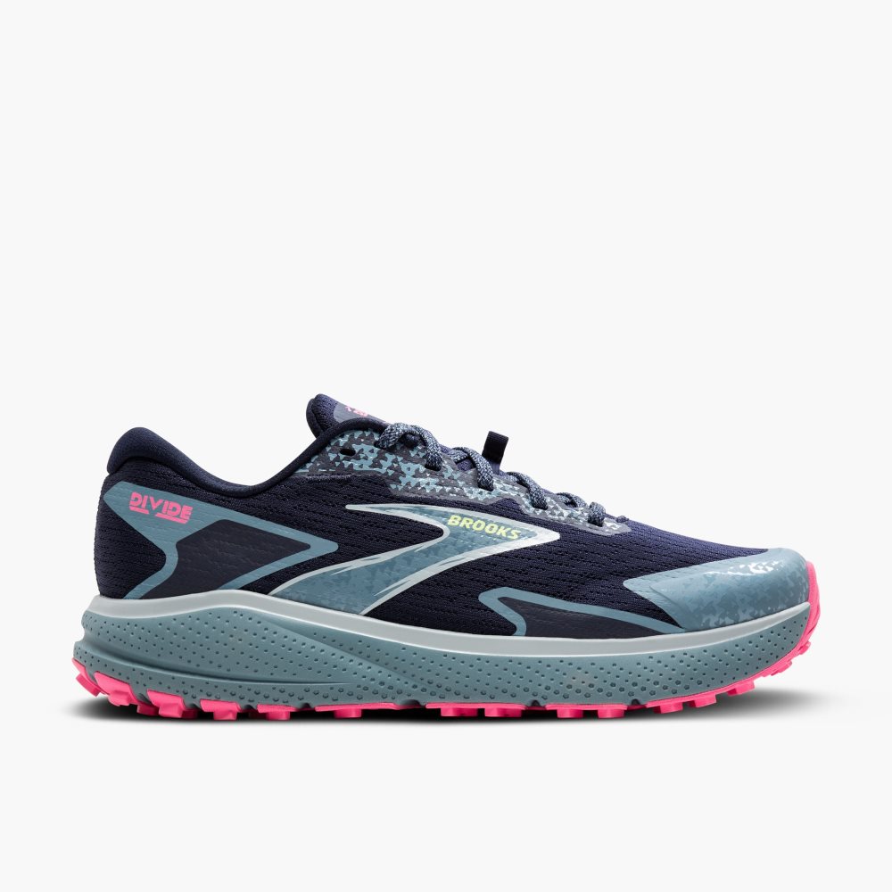 Brooks Divide 5 Navy / Black / Pink | 71VTLOQKE