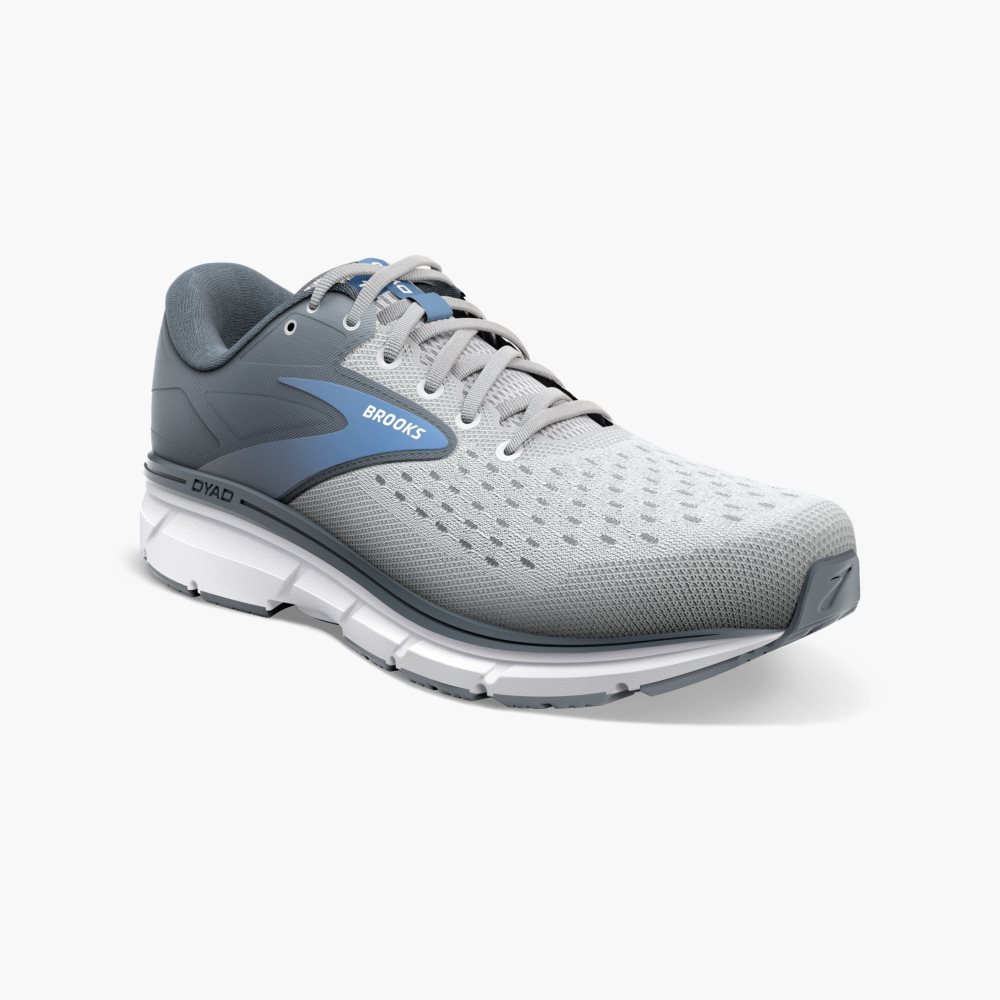 Brooks Dyad 11 Grey / White / Blue | 05EVZIPHY