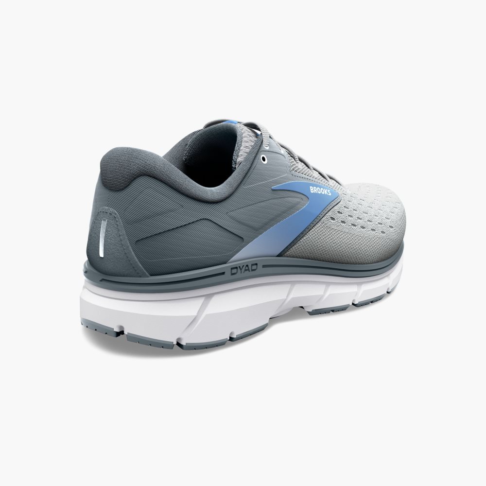 Brooks Dyad 11 Grey / White / Blue | 05EVZIPHY