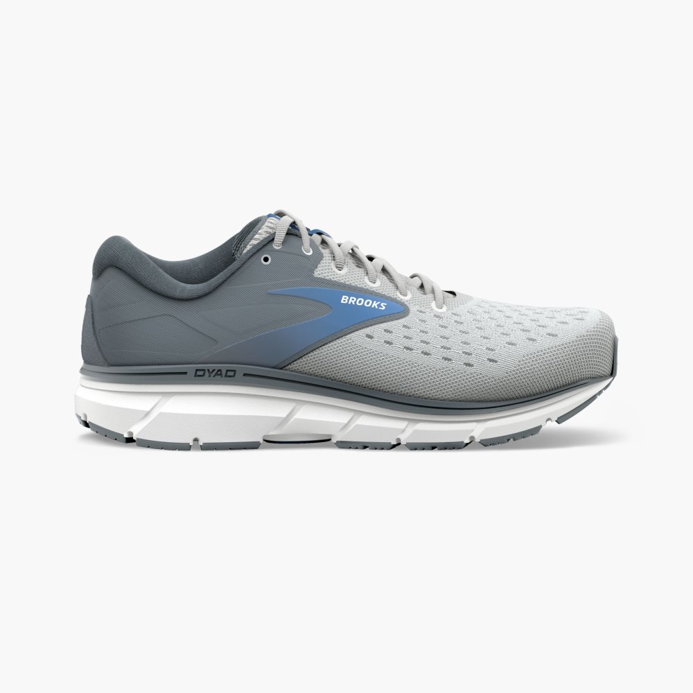 Brooks Dyad 11 Grey / White / Blue | 05EVZIPHY