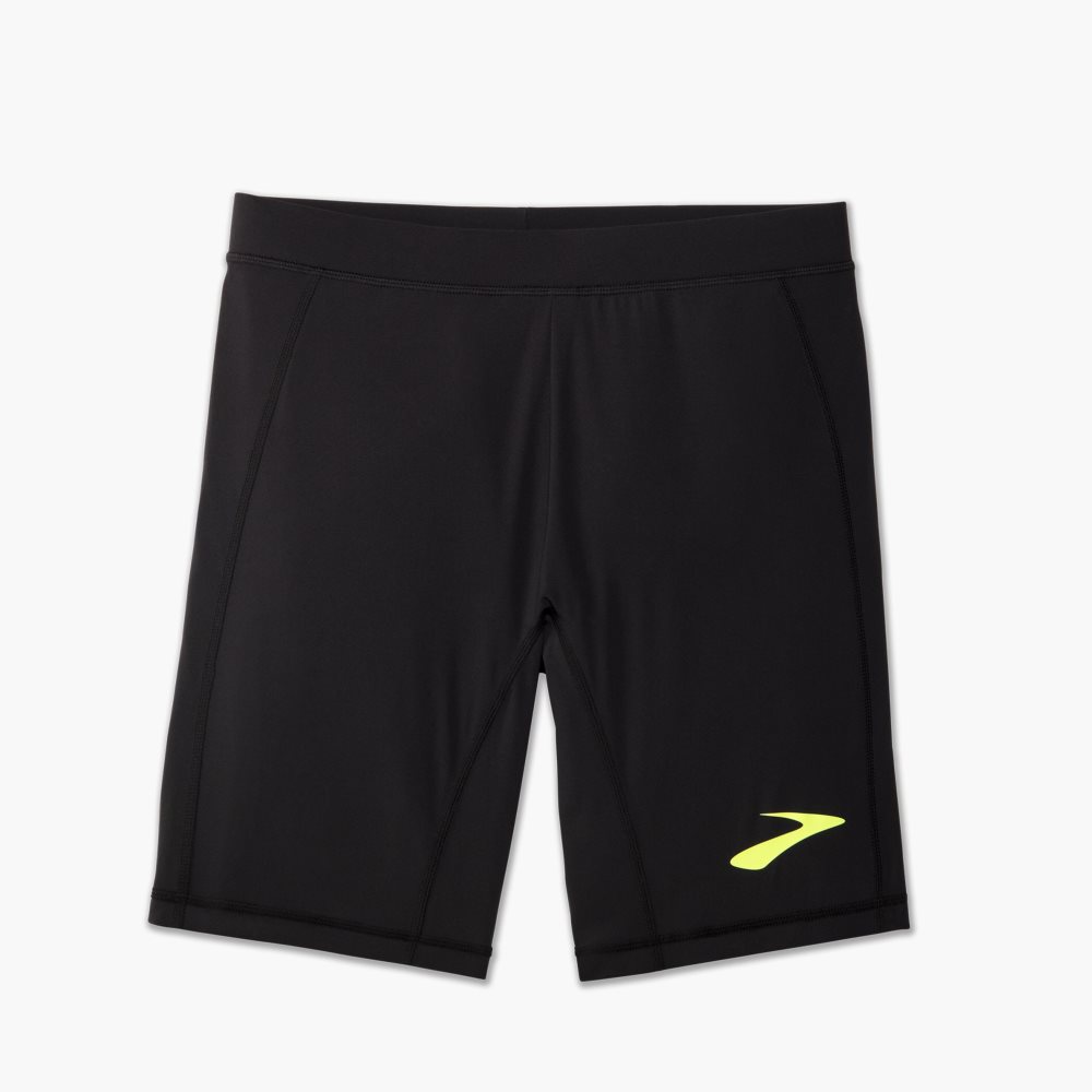 Brooks Elite 8 Short Tight Black | 46DYCWJIB