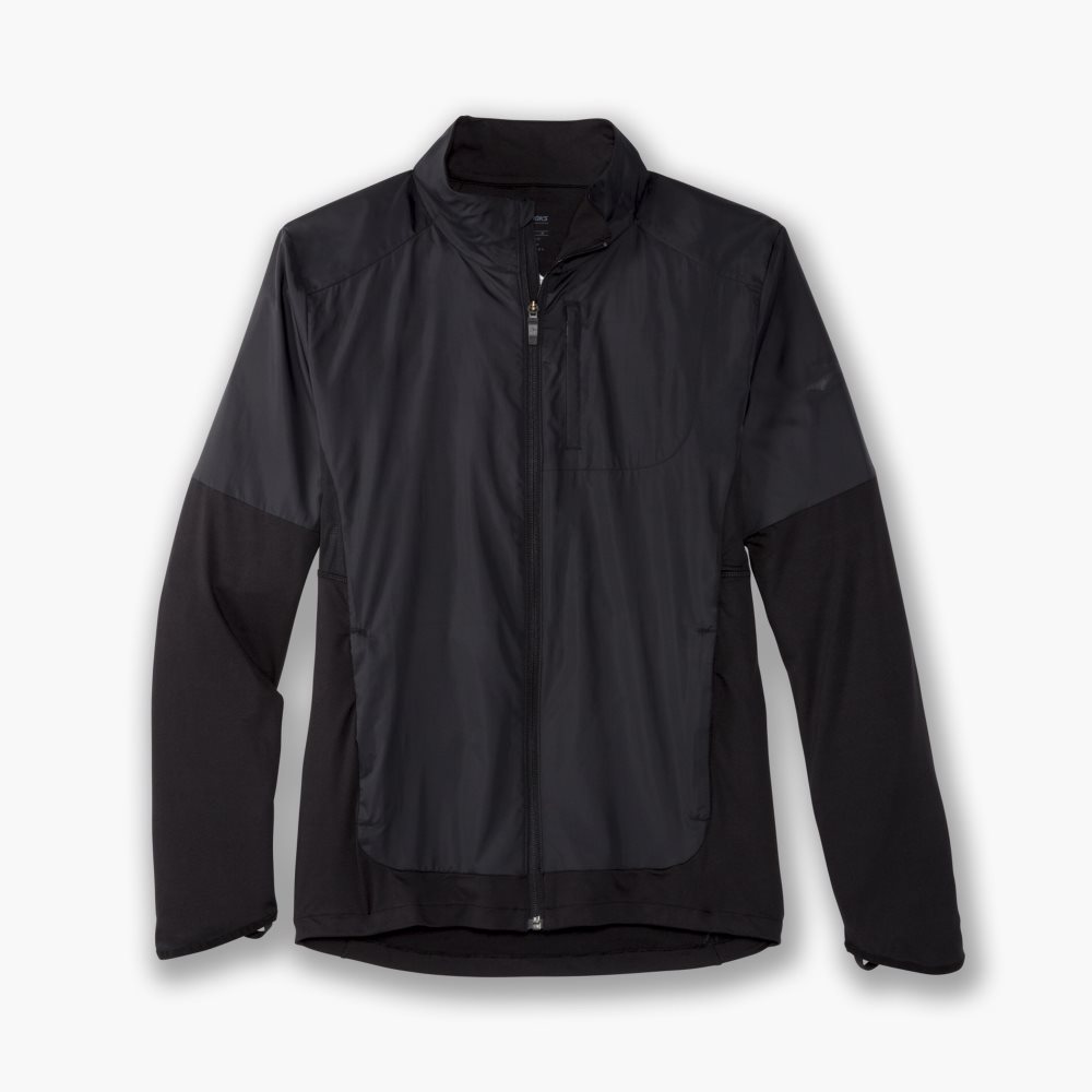 Brooks Fusion Hybrid Jacket Black | 41UGJXZKA