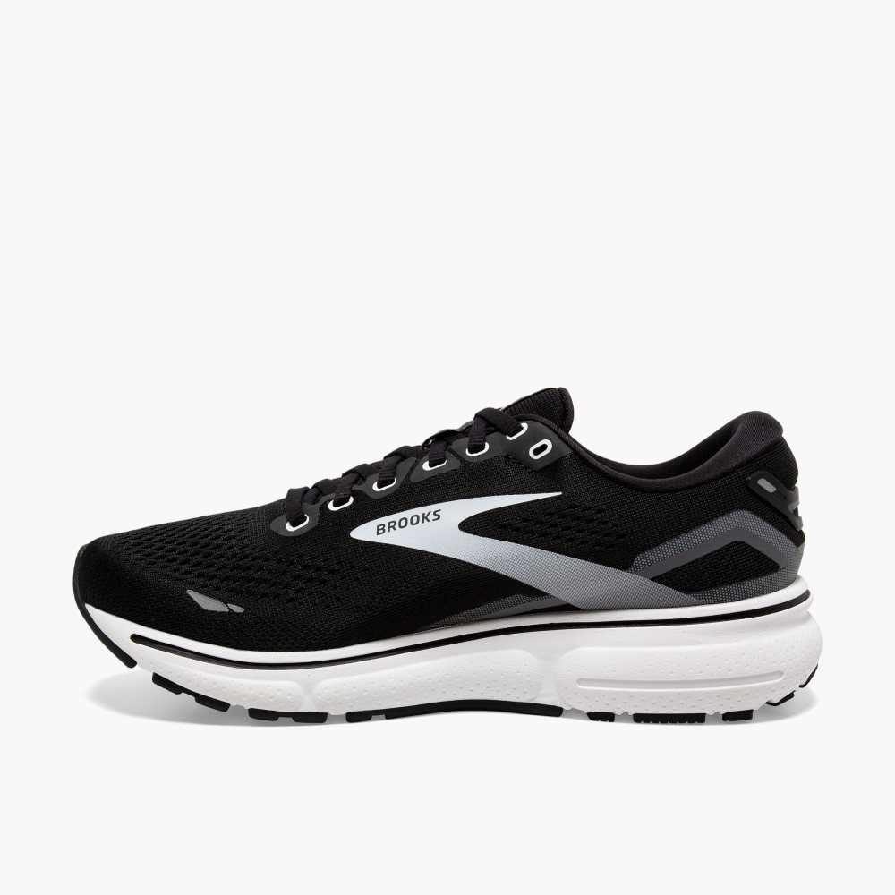 Brooks Ghost 15 Black / White | 92QYTMXHN