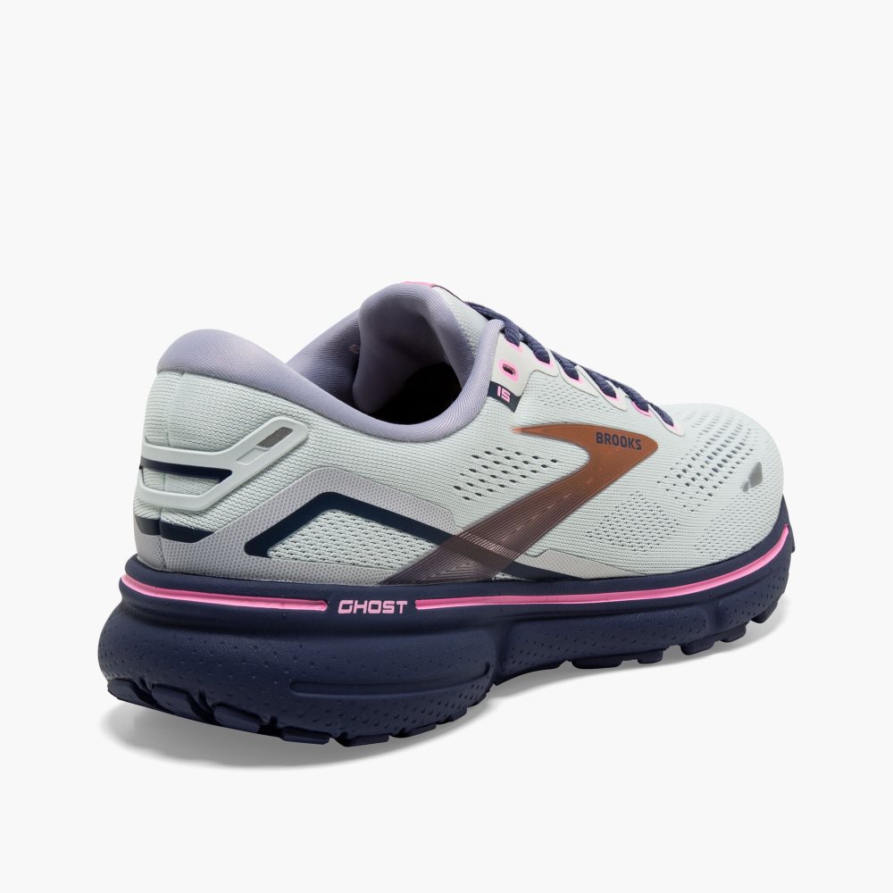 Brooks Ghost 15 Blue / Pink / Copper | 15FYKTUXH