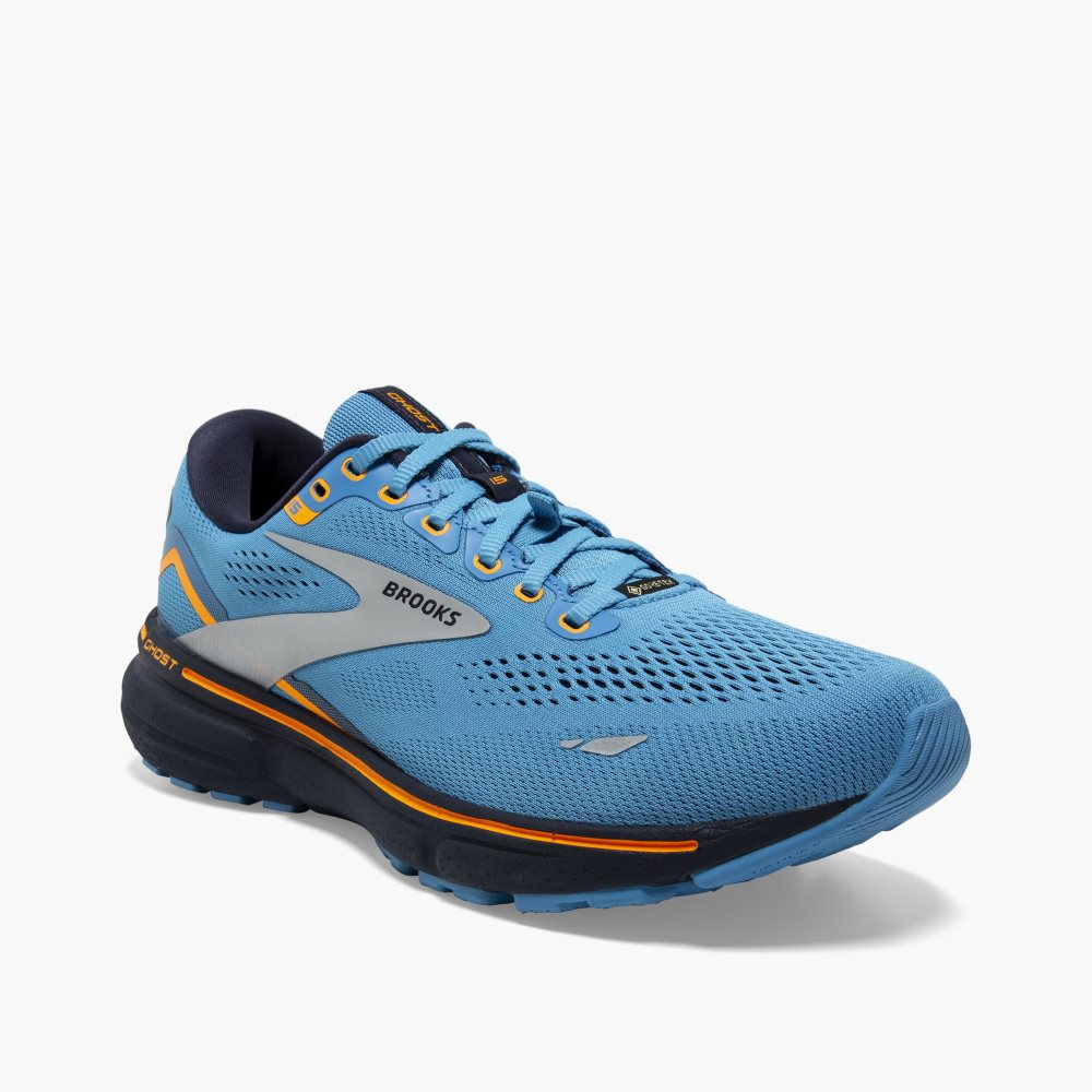 Brooks Ghost 15 GTX Blue / Navy / Orange | 34MXVZJUE