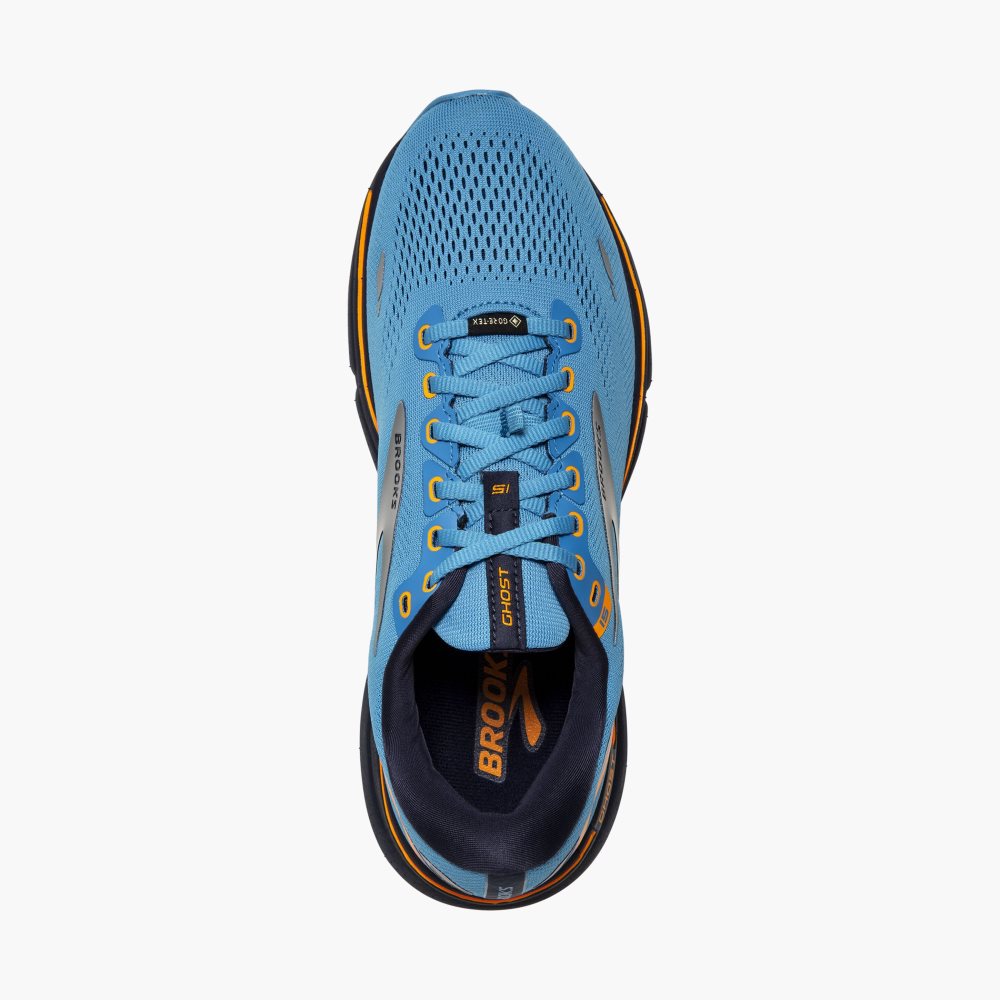 Brooks Ghost 15 GTX Blue / Navy / Orange | 34MXVZJUE