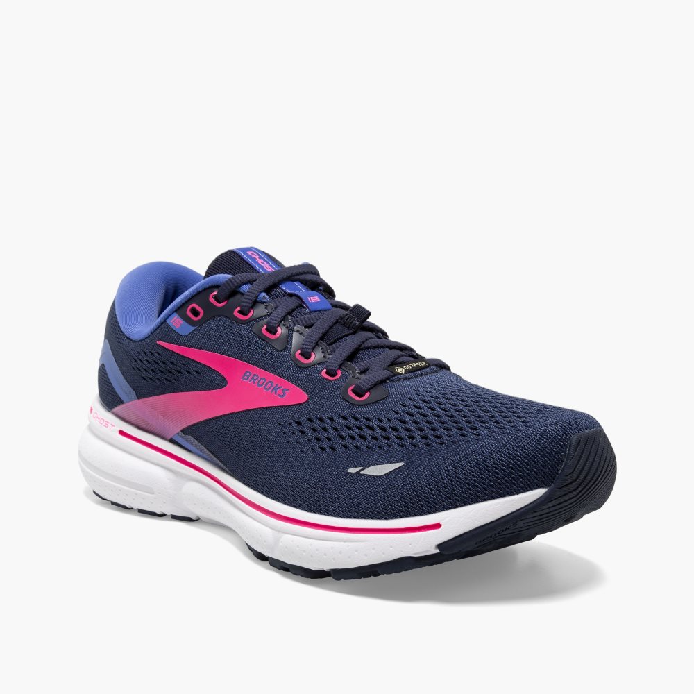 Brooks Ghost 15 GTX Navy / Blue / Pink | 74JKPDXGR