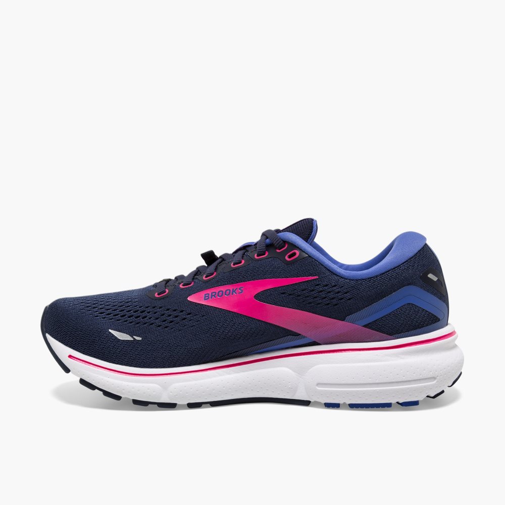 Brooks Ghost 15 GTX Navy / Blue / Pink | 74JKPDXGR