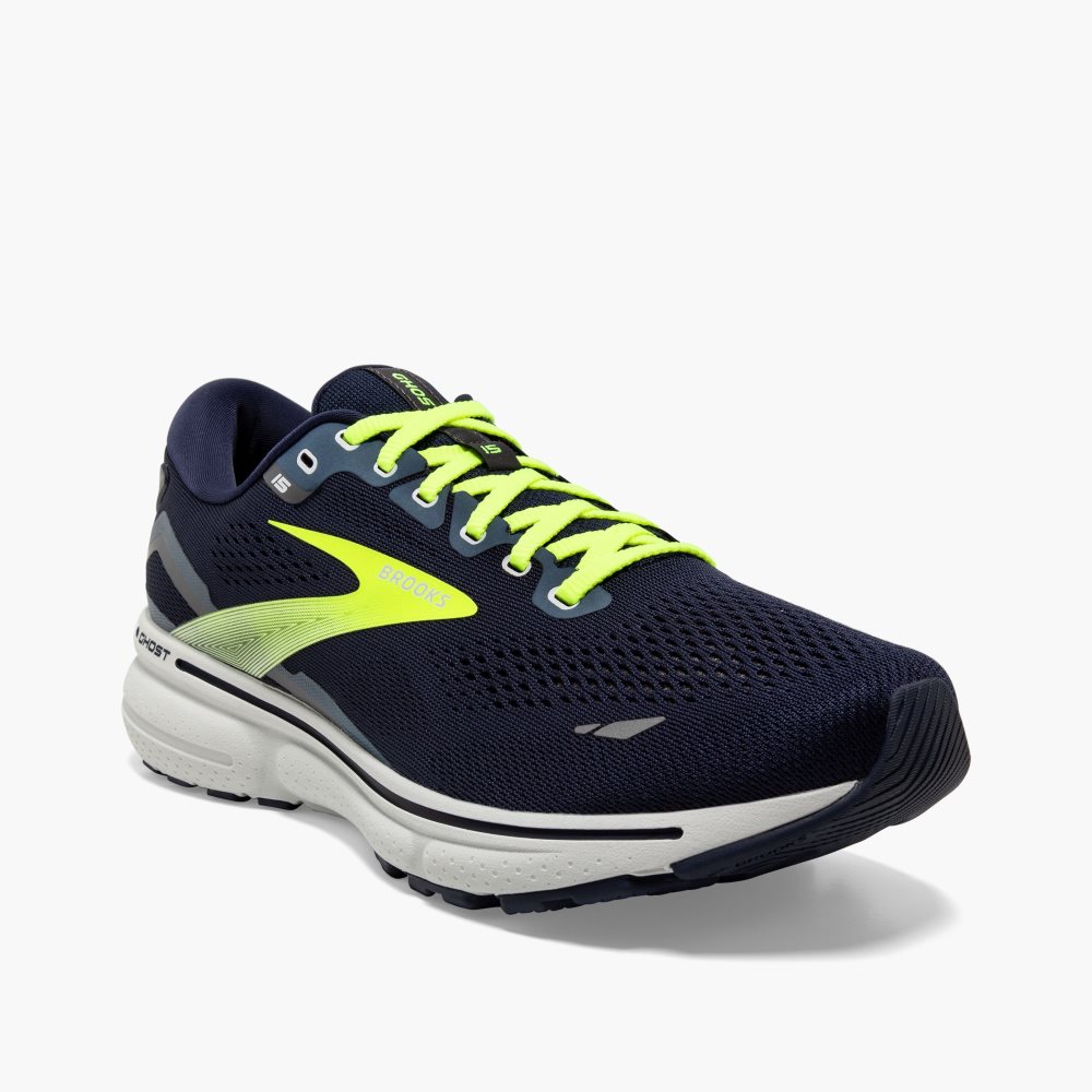 Brooks Ghost 15 Navy / Grey | 03WGIQFAT