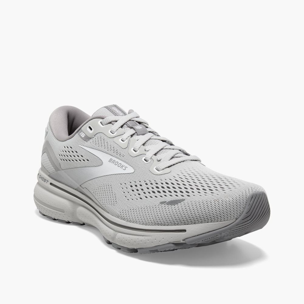 Brooks Ghost 15 White | 25MIFUJPY