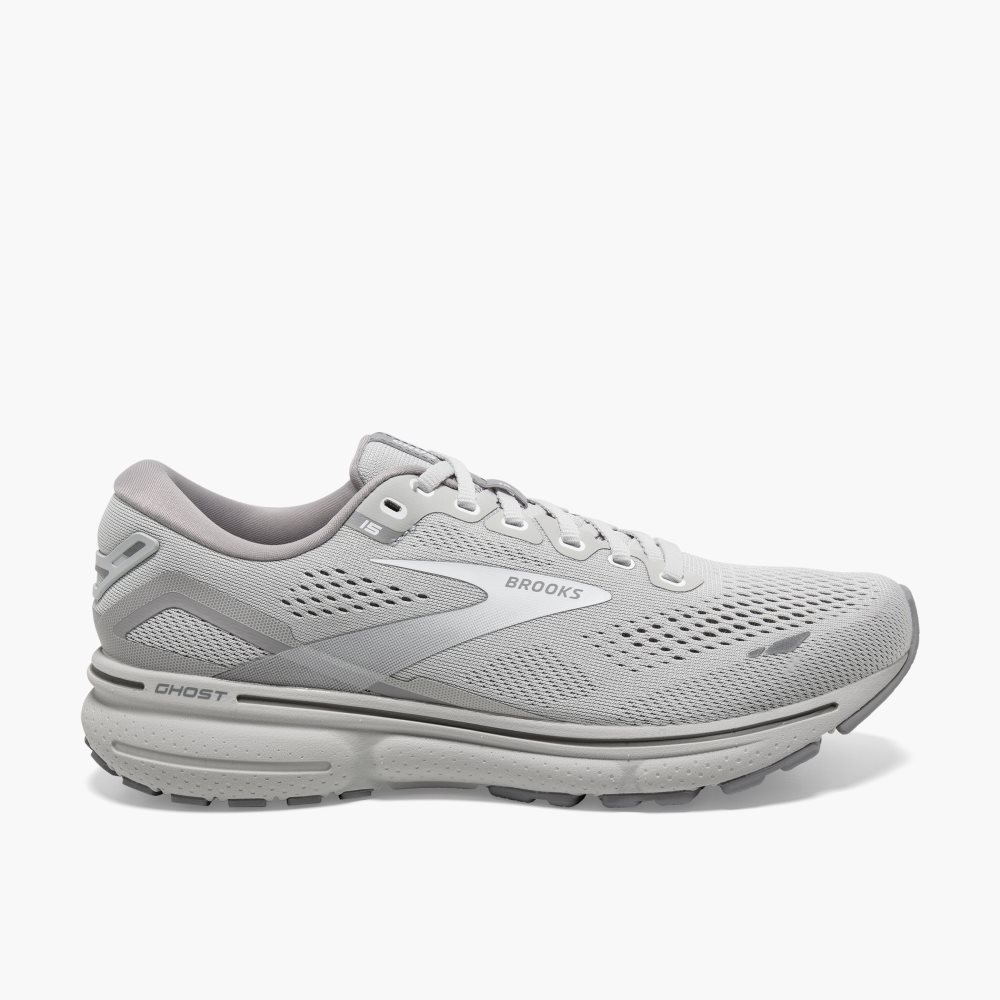 Brooks Ghost 15 White | 25MIFUJPY