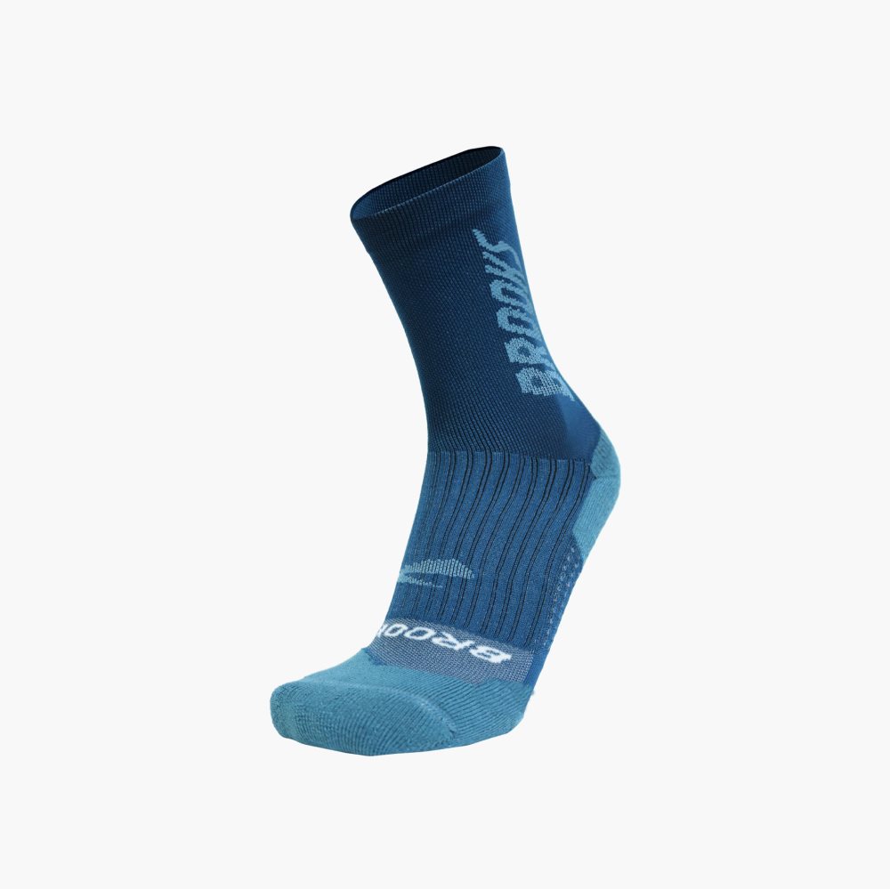 Brooks Ghost Crew Blue | 79EVUMZJX