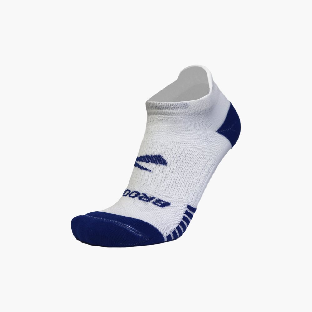 Brooks Ghost Lite No Show 2-Pack Royal / White / White / Royal | 69ZSPMCJH