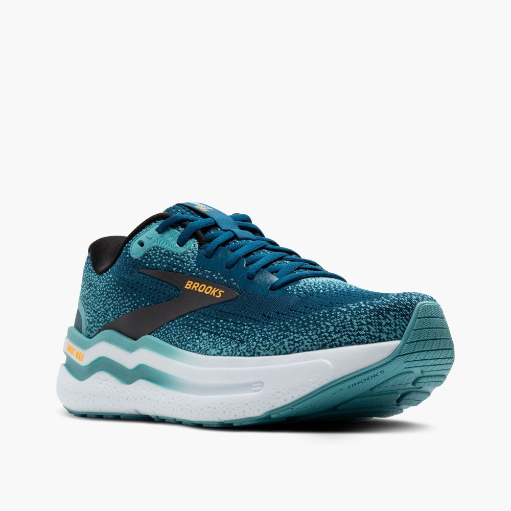 Brooks Ghost Max 2 Blue / Light Turquoise / Orange | 79TPYDSQI