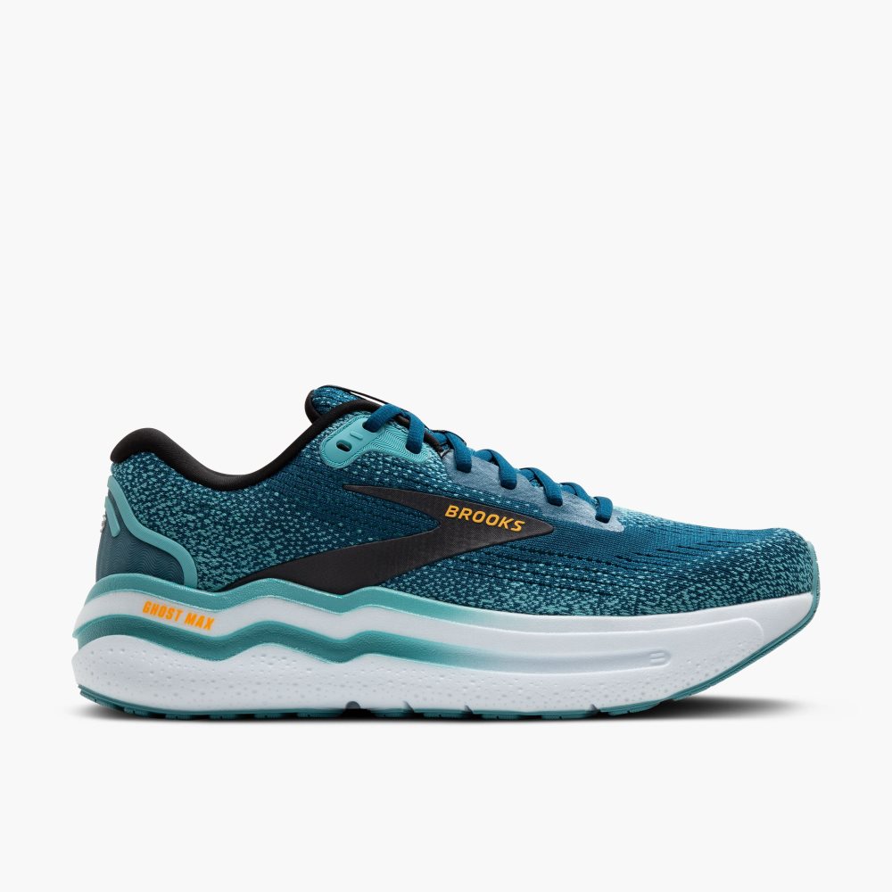 Brooks Ghost Max 2 Blue / Light Turquoise / Orange | 79TPYDSQI