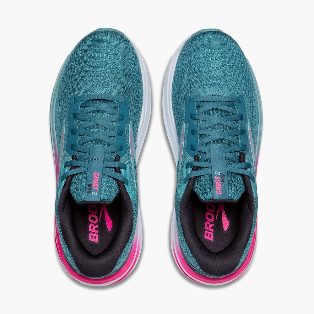 Brooks Ghost Max 2 Blue / Pink / Light Turquoise | 04RJTCYUE