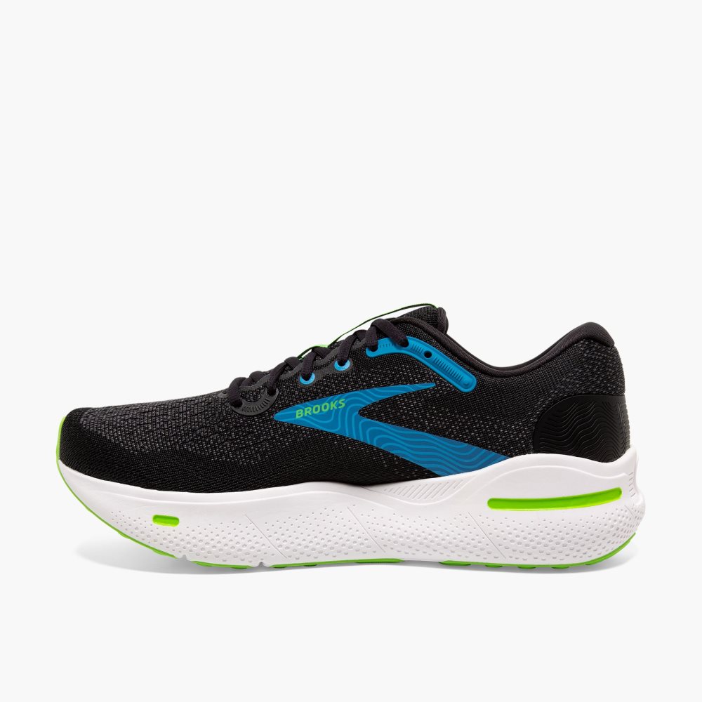 Brooks Ghost Max Black / Blue | 05QTGRXCV