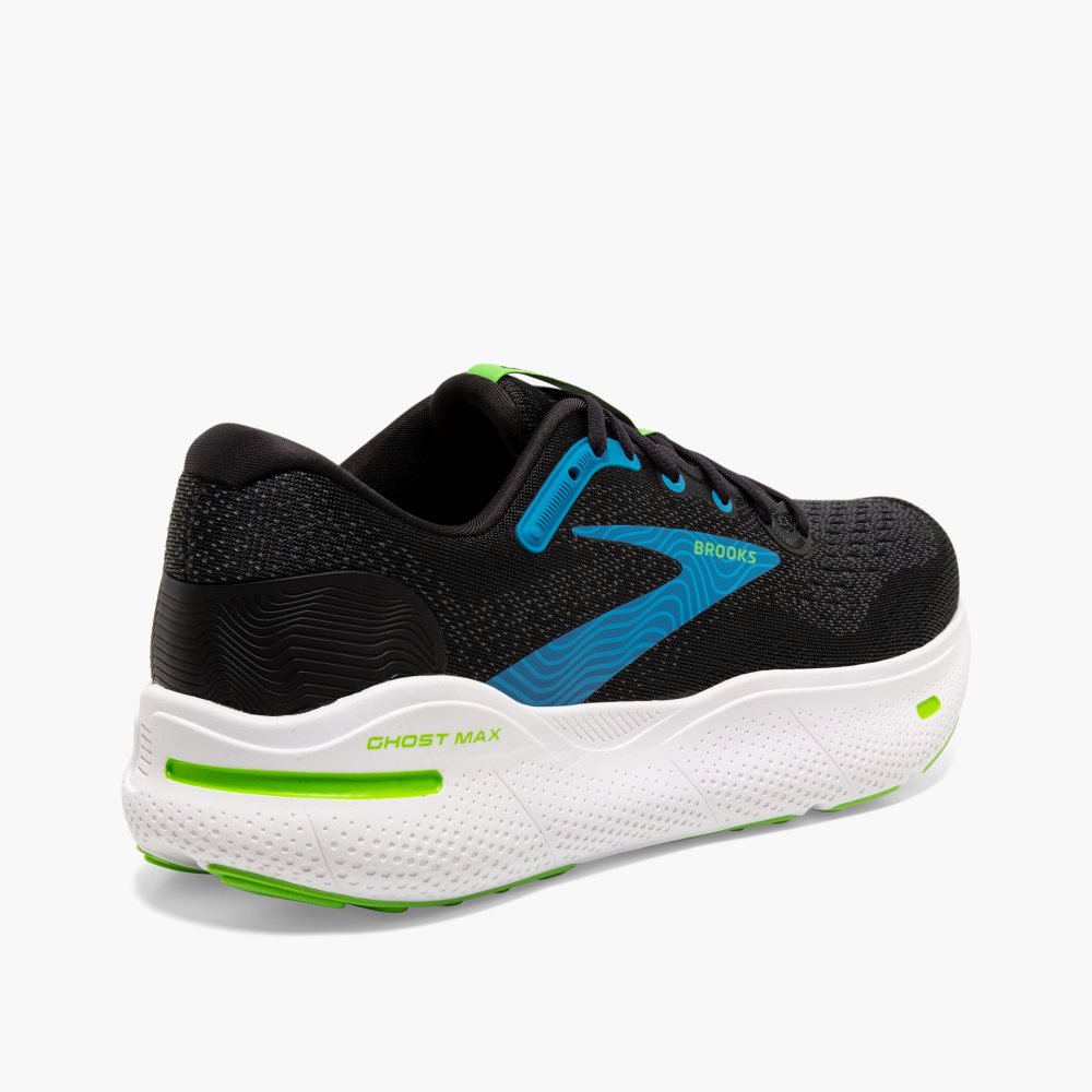 Brooks Ghost Max Black / Blue | 05QTGRXCV