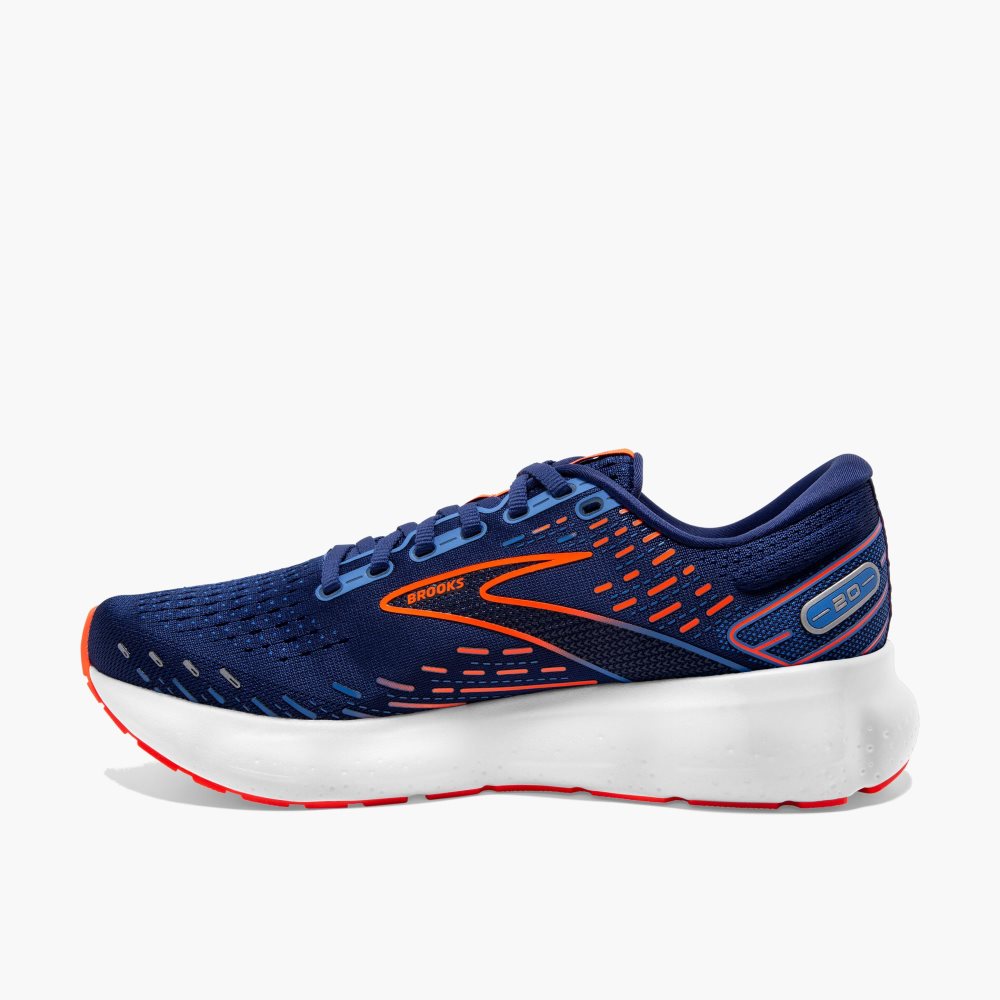 Brooks Glycerin 20 Blue / Blue / Orange | 98WGQEKLO