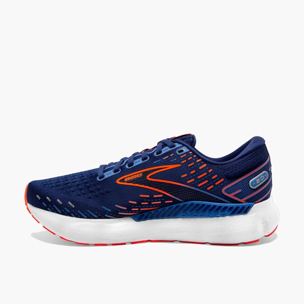 Brooks Glycerin GTS 20 Blue / Blue / Orange | 60ANJXSVL