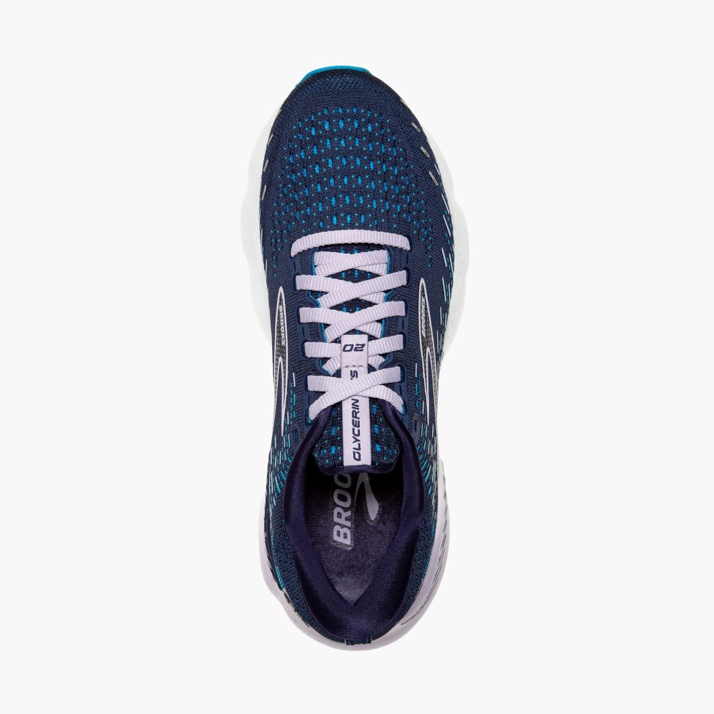 Brooks Glycerin GTS 20 Navy / Purple | 10GCQNBPX