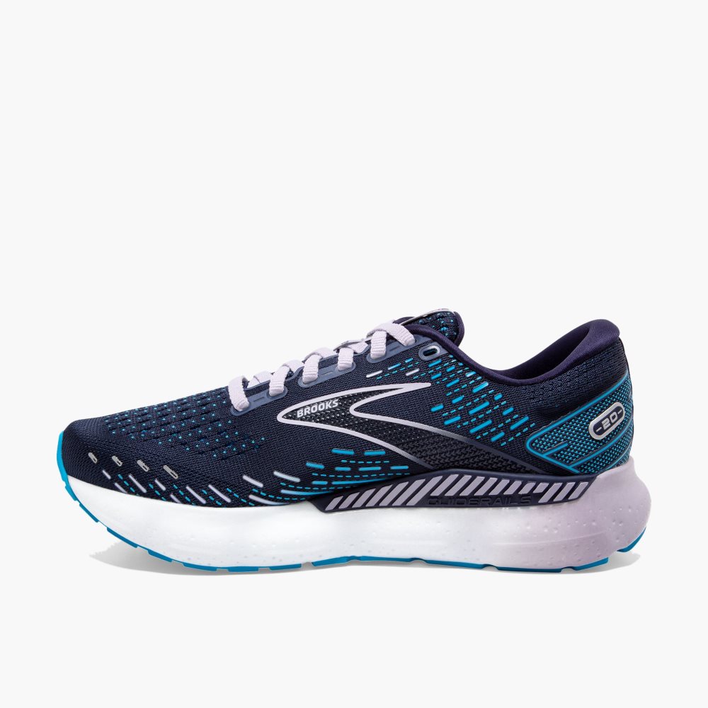 Brooks Glycerin GTS 20 Navy / Purple | 10GCQNBPX