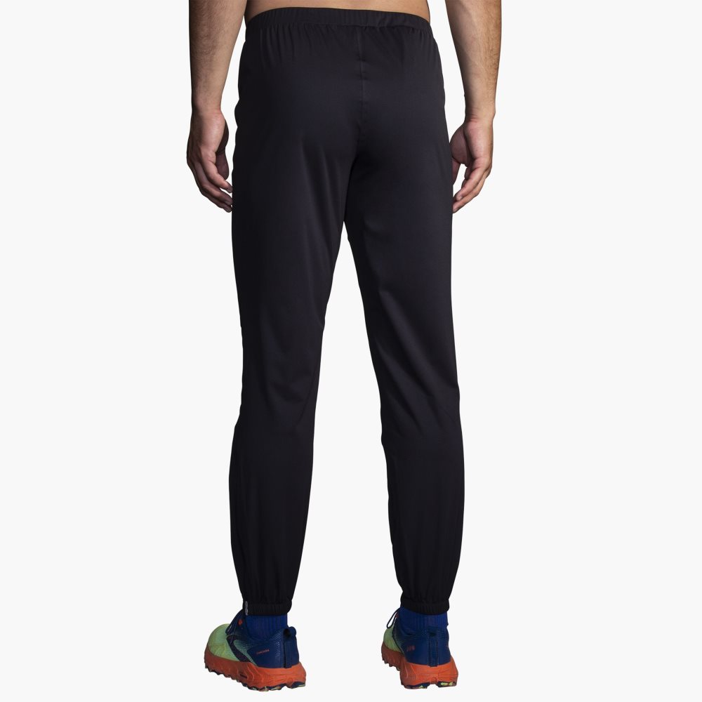 Brooks High Point Waterproof Pant Black | 98CSJYEUX