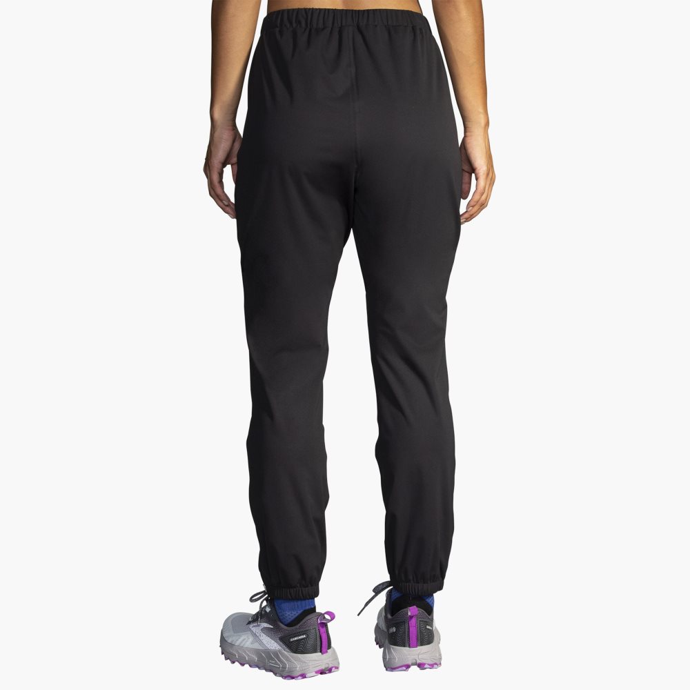 Brooks High Point Waterproof Pant Black | 68FSLODUJ