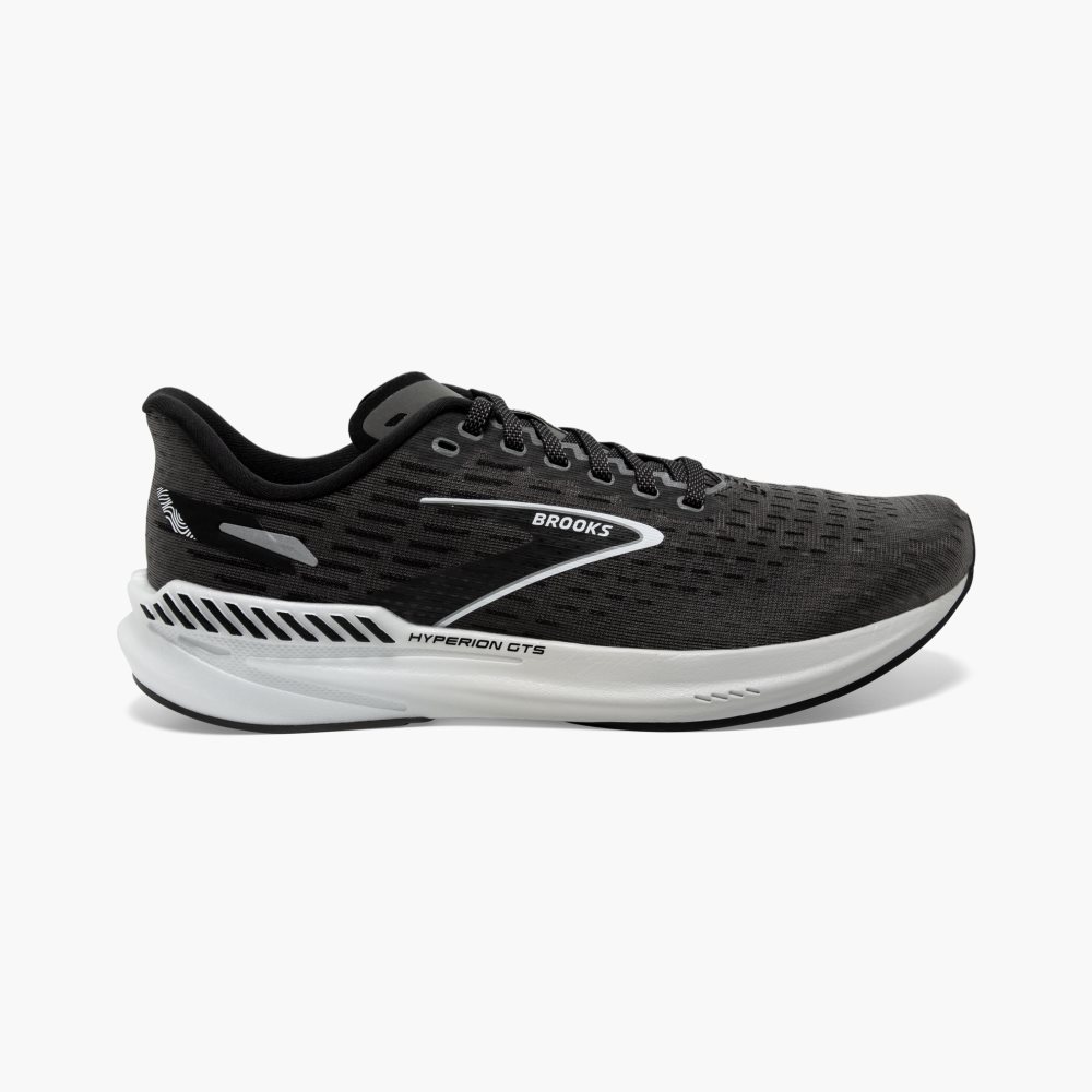 Brooks Hyperion GTS Grey / Black / White | 49UORSDXZ