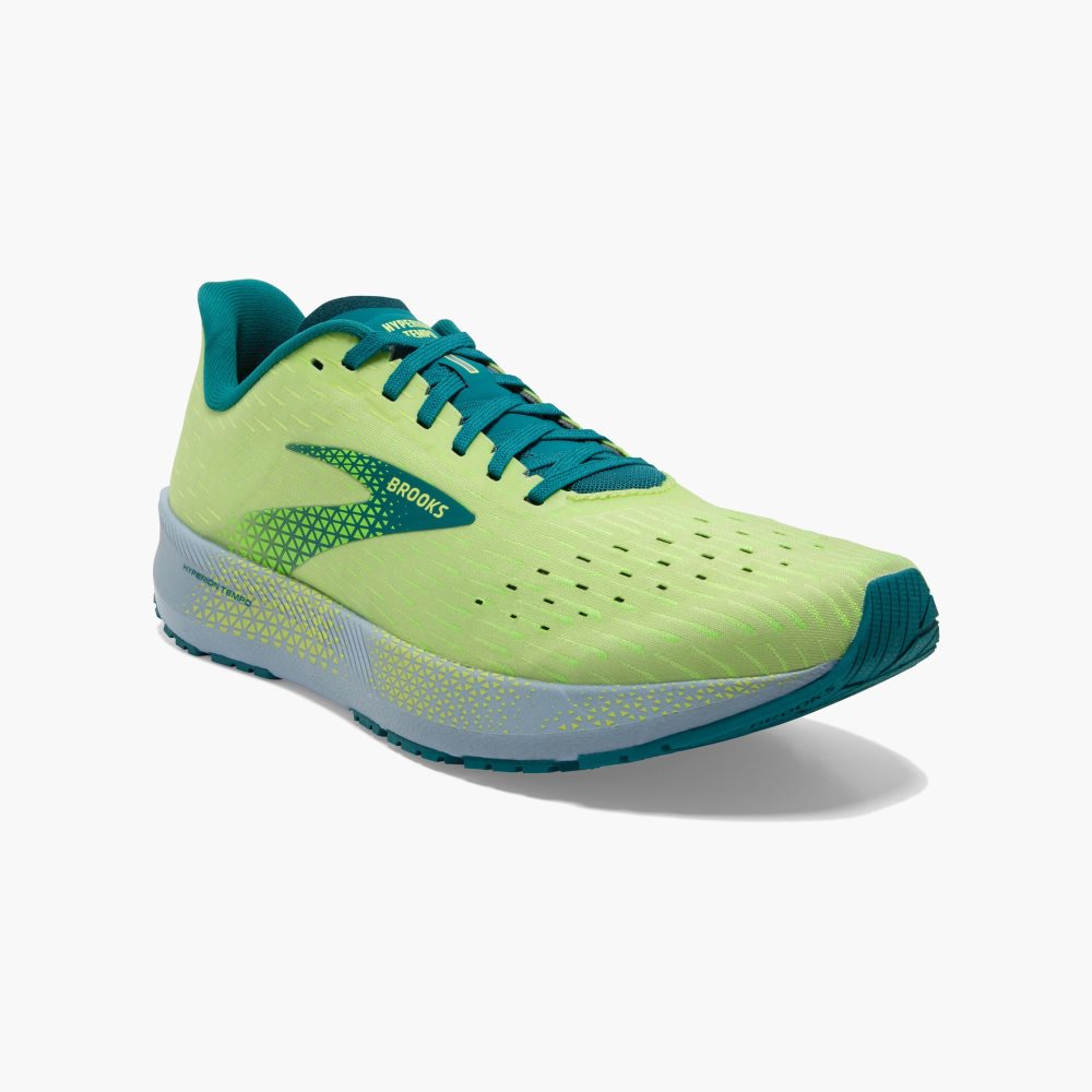 Brooks Hyperion Tempo Green / Blue | 58IPJDMCV