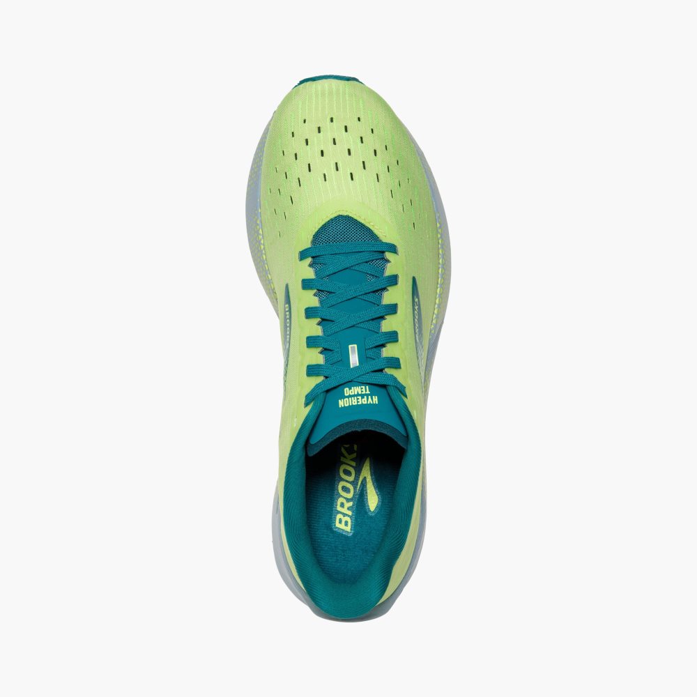 Brooks Hyperion Tempo Green / Blue | 58IPJDMCV