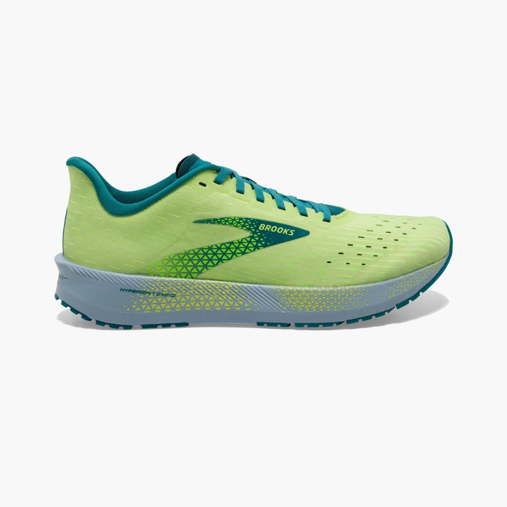 Brooks Hyperion Tempo Green / Blue | 58IPJDMCV