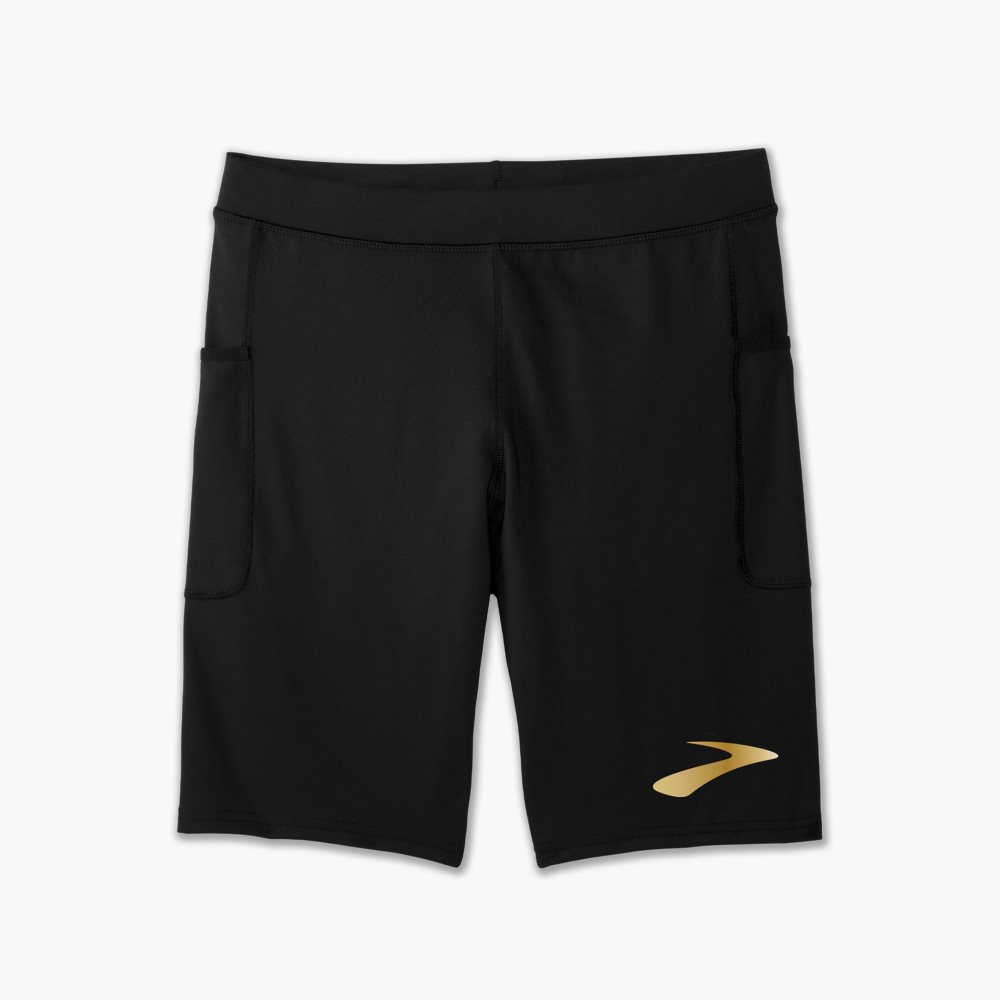 Brooks Josh Kerr WC Half Tight Black / Gold | 48CRSADUQ