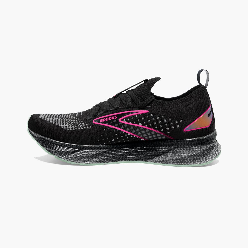 Brooks Levitate StealthFit 6 Black / Pink | 94ZLVMNTF