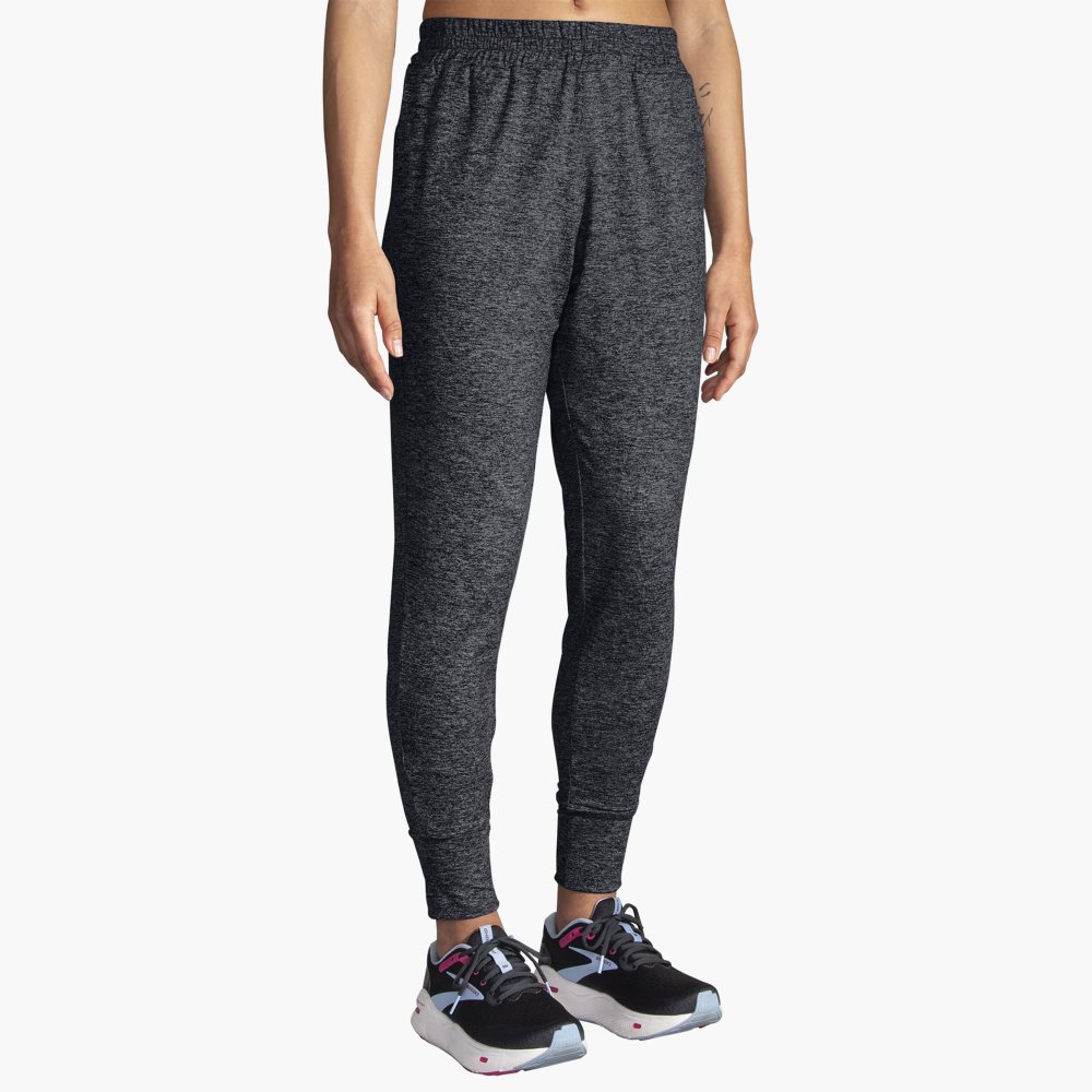 Brooks Luxe Jogger Black | 03ZOYKPHR