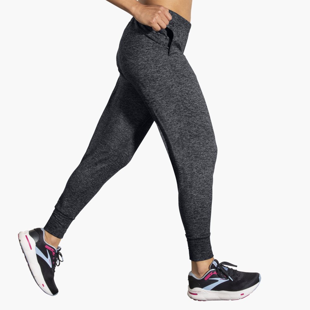 Brooks Luxe Jogger Black | 03ZOYKPHR