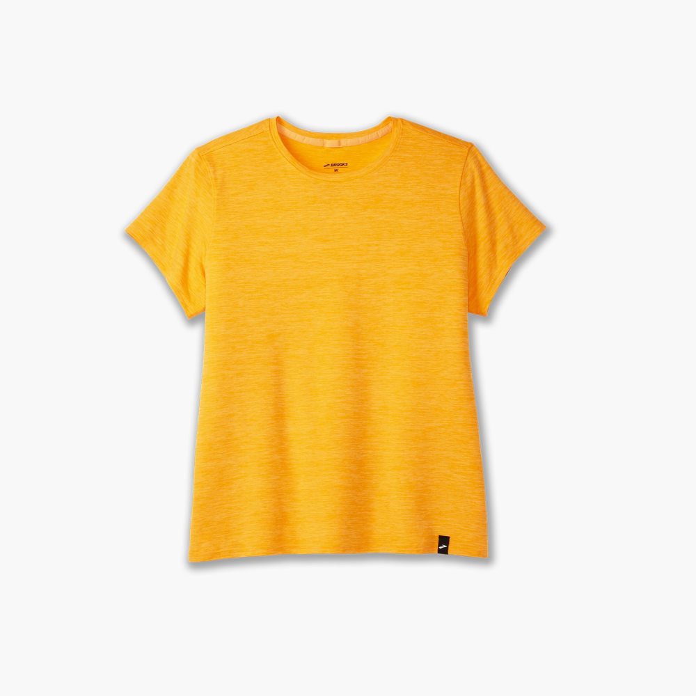 Brooks Luxe Short Sleeve Orange | 45QUJVWBR